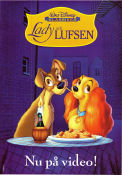 Lady and the Tramp 1955 poster Barbara Luddy Clyde Geronimi Animation Food and drink