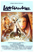 Ladyhawke 1985 movie poster Matthew Broderick Rutger Hauer Michelle Pfeiffer Richard Donner