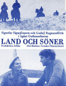 Land og synir 1980 movie poster Sigurdur Sigurjonsson Jon Sigurbjörnsson Jonas Tryggvason Agust Gudmundsson Iceland