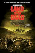 Land of the Dead 2005 movie poster John Leguizamo Asia Argento Simon Baker George A Romero