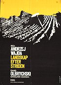 Krajobraz po bitwie 1970 poster Daniel Olbrychski Andrzej Wajda