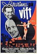 Lärarinna på vift 1941 movie poster Karin Ekelund Allan Bohlin Instruments