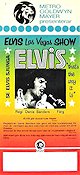 Las Vegas Show 1971 poster Elvis Presley