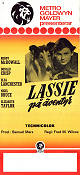 Lassie Come Home 1943 movie poster Roddy McDowall Lassie Dogs