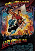 Last Action Hero 1993 movie poster Arnold Schwarzenegger F Murray Abraham Sharon Stone John McTiernan