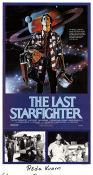The Last Starfighter 1984 poster Lance Guest Nick Castle