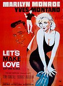 Let´s Make Love 1960 movie poster Marilyn Monroe Yves Montand George Cukor