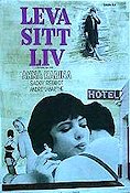 Vivre sa vie 1963 poster Anna Karina Jean-Luc Godard