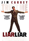Liar Liar 1997 movie poster Jim Carrey Maura Tierney Amanda Donohoe Tom Shadyac