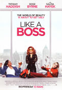 Like A Boss 2020 movie poster Tiffany Haddish Rose Byrne Salma Hayek Miguel Arteta