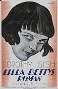 Betty of Greystone 1916 movie poster Dorothy Gish