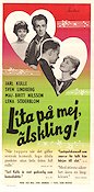 Lita på mej älskling 1961 movie poster Jarl Kulle Lena Söderblom Maj-Britt Nilsson Sven Lindberg