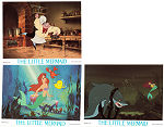 The Little Mermaid 1989 lobby card set Jodi Benson Ron Clements