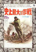 The Longest Day 1962 movie poster Paul Anka Richard Burton Henry Fonda Sean Connery John Wayne Ken Annakin War Find more: Nazi