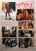 Lotta flyttar hemifrån 1993 movie poster Grete Havnesköld Claes Malmberg Johanna Hald Writer: Astrid Lindgren Winter sports