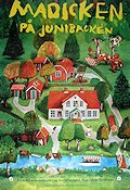 Madicken på Junibacken 1980 movie poster Jonna Liljendahl Liv Alsterlund Monica Nordquist Allan Edwall Göran Graffman Writer: Astrid Lindgren From TV Artistic posters