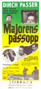 Majorens oppasser 1964 movie poster Dirch Passer Judy Gringer Paul Hagen& Sven Methling Denmark