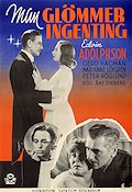 Man glömmer ingenting 1942 movie poster Edvin Adolphson Gerd Hagman