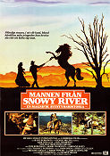 The Man from Snowy River 1982 movie poster Kirk Douglas Tom Burlinson Terence Donovan George Miller Horses Country: Australia