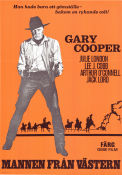 Man of the West 1958 poster Gary Cooper Anthony Mann