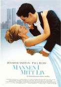 The Object of my Affection 1998 movie poster Jennifer Aniston Paul Rudd Kali Rocha Nicholas Hytner Dance