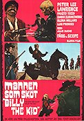 El hombre que mato a Billy el Nino 1967 movie poster Peter Lee Lawrence Julio Buchs