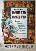 Mara Maru 1952 movie poster Errol Flynn Ruth Roman