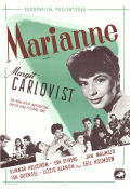 Marianne 1953 movie poster Margit Carlqvist Gunnar Hellström Gunnar Hellström Meg Westergren Egil Holmsen