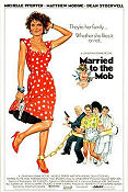 Married to the Mob 1988 movie poster Michelle Pfeiffer Matthew Modine Jonathan Demme Mafia
