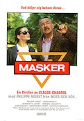 Masques 1987 poster Philippe Noiret Claude Chabrol