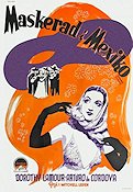 Masquerade in Mexico 1945 movie poster Dorothy Lamour