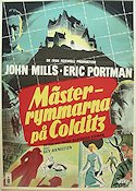 The Colditz Story 1955 movie poster John Mills Eric Portman Christopher Rhodes Guy Hamilton