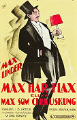 Clown aus Liebe 1924 movie poster Max Linder Vilma Banky