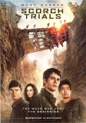 Maze Runner: The Scorch Trials 2015 movie poster Dylan O´Brien Kaya Scodelario Thomas Brodie-Sangster Wes Ball