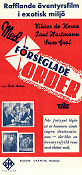 Mit versiegelter Order 1938 movie poster Viktor de Kowa Ernst Leudesdorff Karl Anton Production: UFA