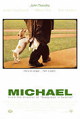 Michael 1996 movie poster John Travolta Andie MacDowell Nora Ephron Dogs