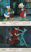 Mickey´s Christmas Carol 1983 lobby card set Mickey Mouse