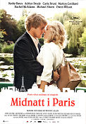 Midnight in Paris 2011 movie poster Owen Wilson Rachel McAdams Woody Allen