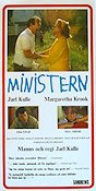 Ministern 1970 movie poster Margaretha Krook Allan Edwall Jarl Kulle Politics