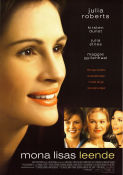 Mona Lisa Smile 2003 movie poster Julia Roberts Kirsten Dunst Julia Stiles Mike Newell