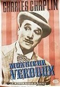 Monsieur Verdoux 1947 movie poster Mady Correll Allison Roddan Charlie Chaplin