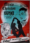 Monte Christos hämnd 1961 poster Elina Colomer