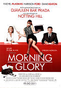 Morning Glory 2010 movie poster Rachel McAdams Harrison Ford Diane Keaton Roger Michell