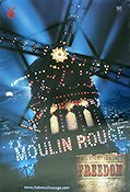 Moulin Rouge 2001 movie poster Nicole Kidman Baz Luhrmann Musicals