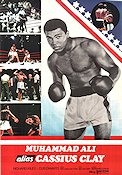 AKA Casius Clay 1971 movie poster Muhammad Ali Cus d´Amato Boxing