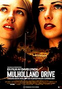 Mulholland Drive 2001 movie poster Naomi Watts Laura Harring Justin Theroux Jeanne Bates Dan Birnbaum David Lynch