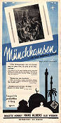 Münchhausen 1943 movie poster Hans Albers Brigitte Horney Josef von Baky