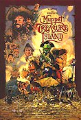 Muppet Treasure Island 1996 movie poster The Muppets Mupparna Tim Curry Kermit the Frog Jim Henson From TV