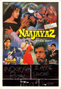 Naajayaz 1995 movie poster Naseeruddin Shah Ajay Devgn Juhi Chawla Mahesh Bhatt Poster from: India Country: India