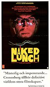 Naked Lunch 1991 movie poster David Cronenberg Country: Canada